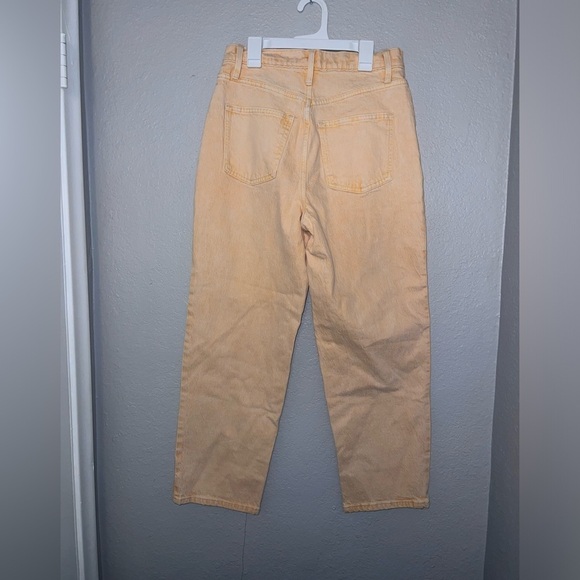 Universal Thread Women Vintage Straight Jeans Light Orange - Picture 3 of 7